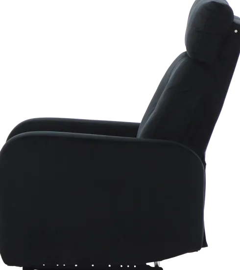 Fotel Gerona z funkcją relax (czarny)