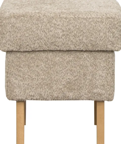 Puf Sewilla (boucle cappuccino)