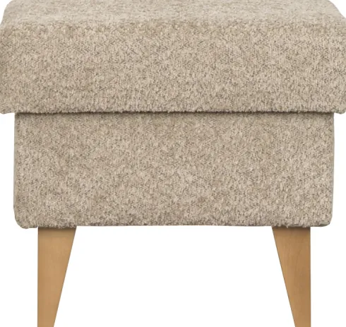 Puf Sewilla (boucle cappuccino)